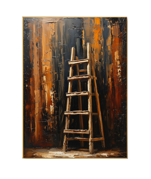 سلم الذكريات: السلم الخشبي القديم