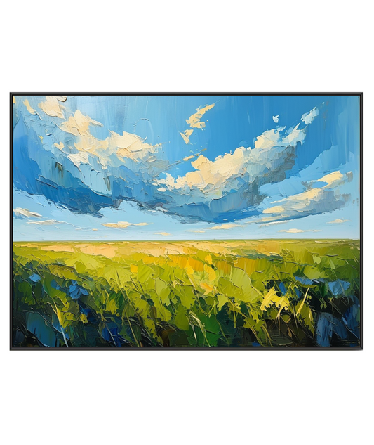 Skyward Symphony on the Prairie