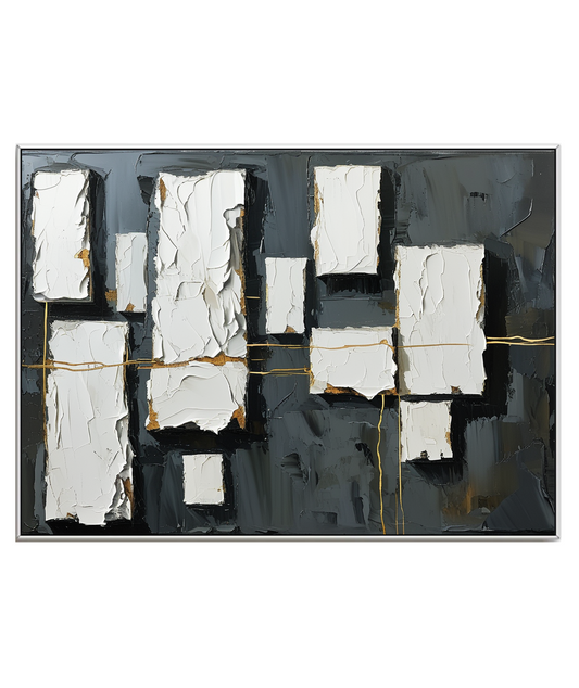 Gilded Fragments in Shadow