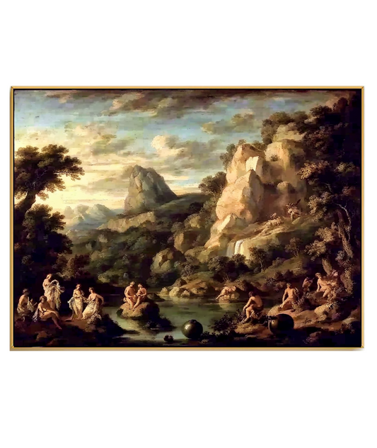 Idylle arcadienne : un aperçu de la sérénité mythique