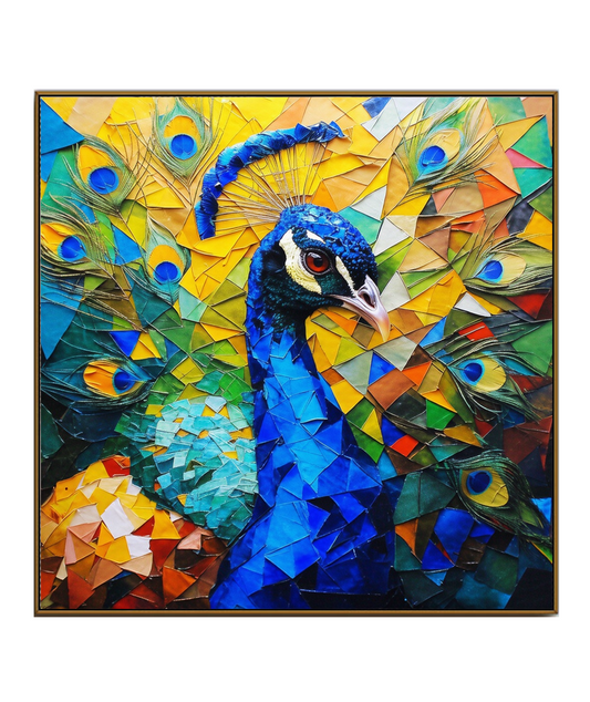 بانوراما منشورية للطاووس