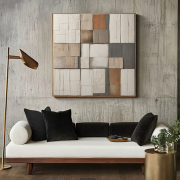 Texture Tapestry of Neutral Tones