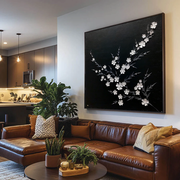 أزهار أثيرية في مواجهة الليل