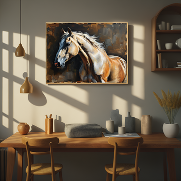 Grace and Majesty of the Golden Horse