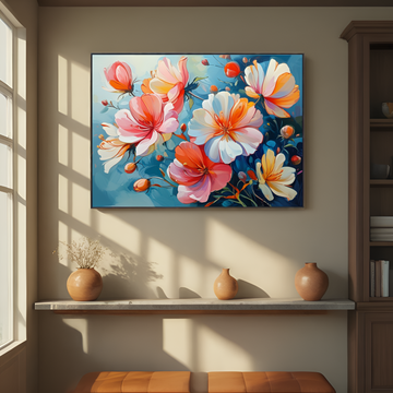 Blooming Delight in Blue Hues