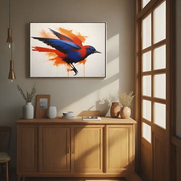 Flight of Flames and Blues