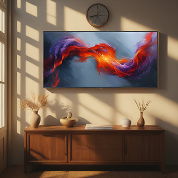 Abstract Flaming Energy Flow