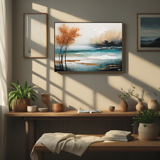 L'automne au bord de la mer