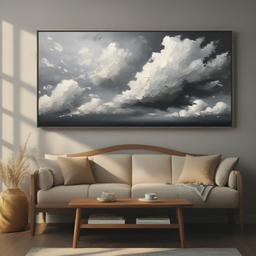 Stormy Skies with Clouds