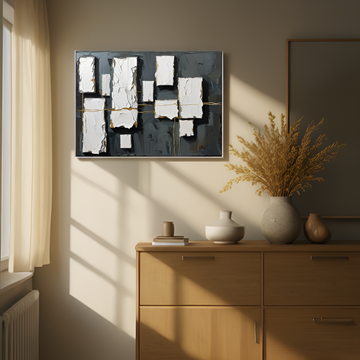 Gilded Fragments in Shadow