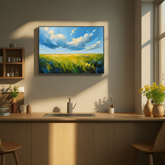 Skyward Symphony on the Prairie