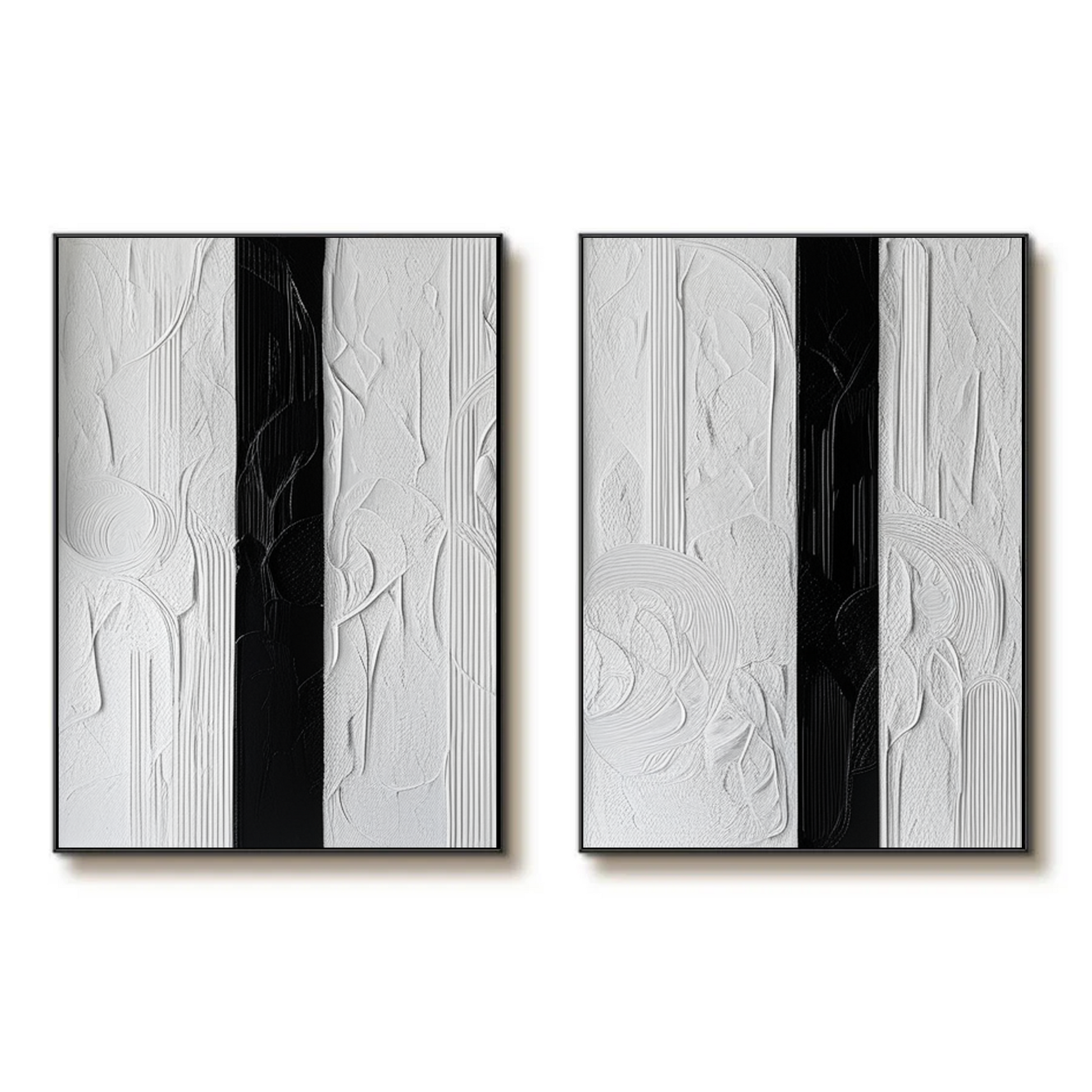 Contrast in Texture: The Interplay of Light and Shadow