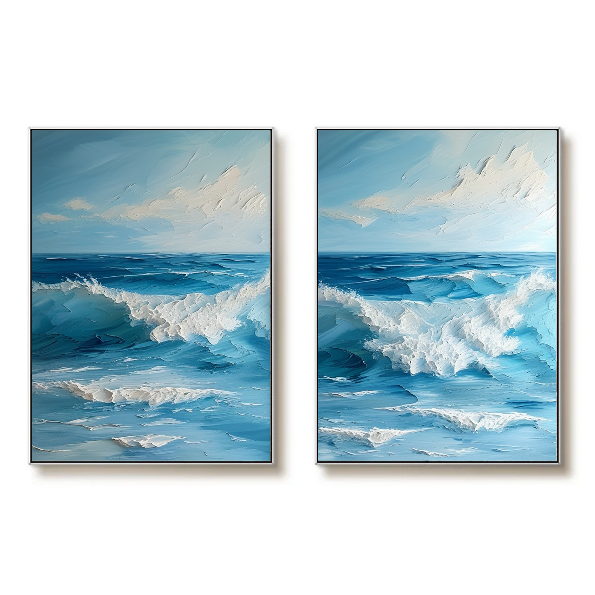 Oceanic Rhapsody: The Ever - Changing Dance of the Waves