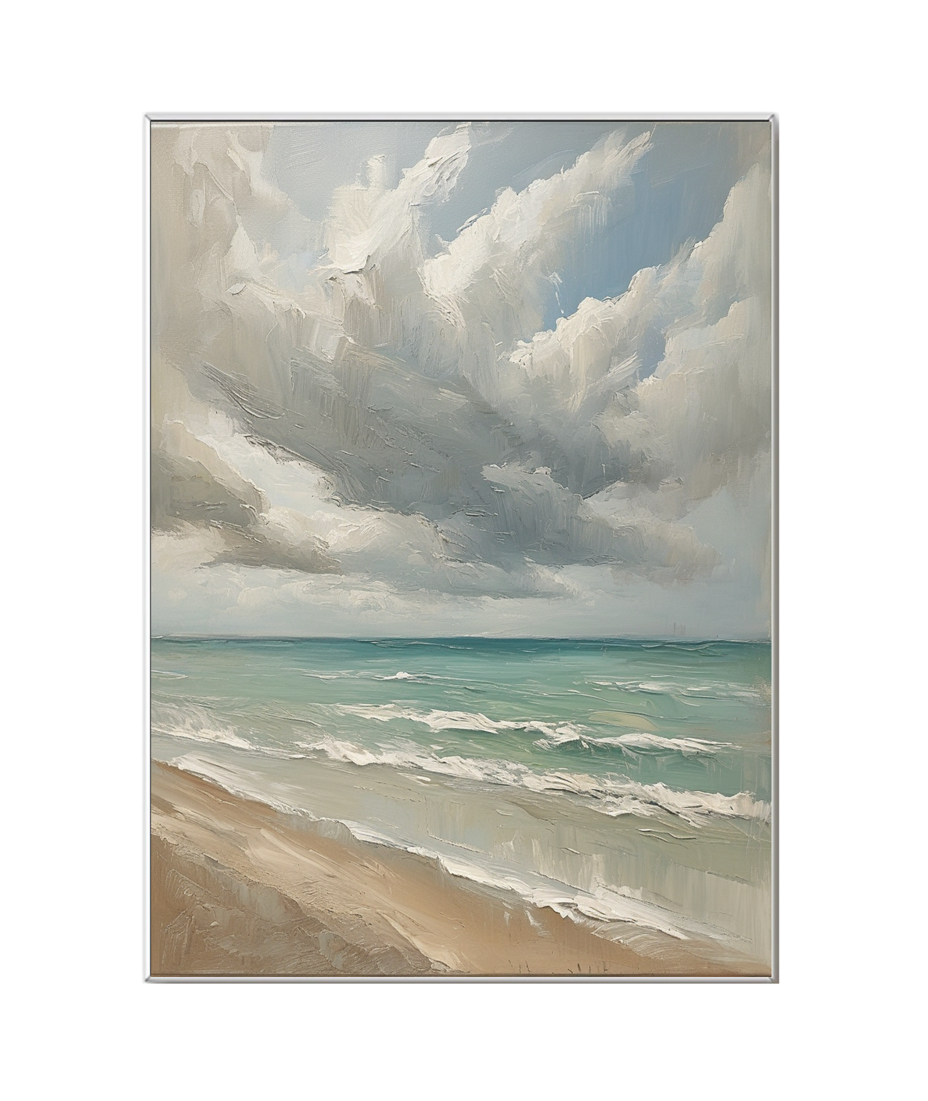 Dynamic Seascape: Clouds and Waves