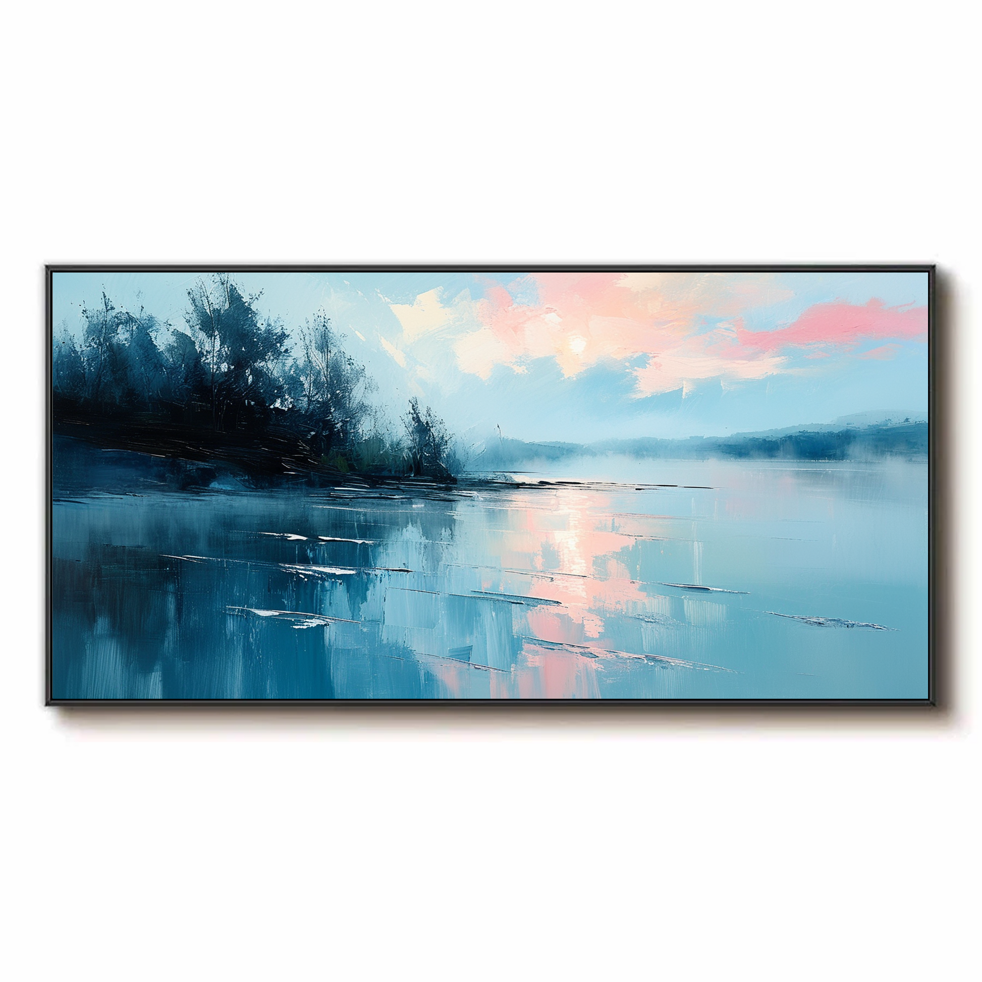 Serene Lake at Dawn