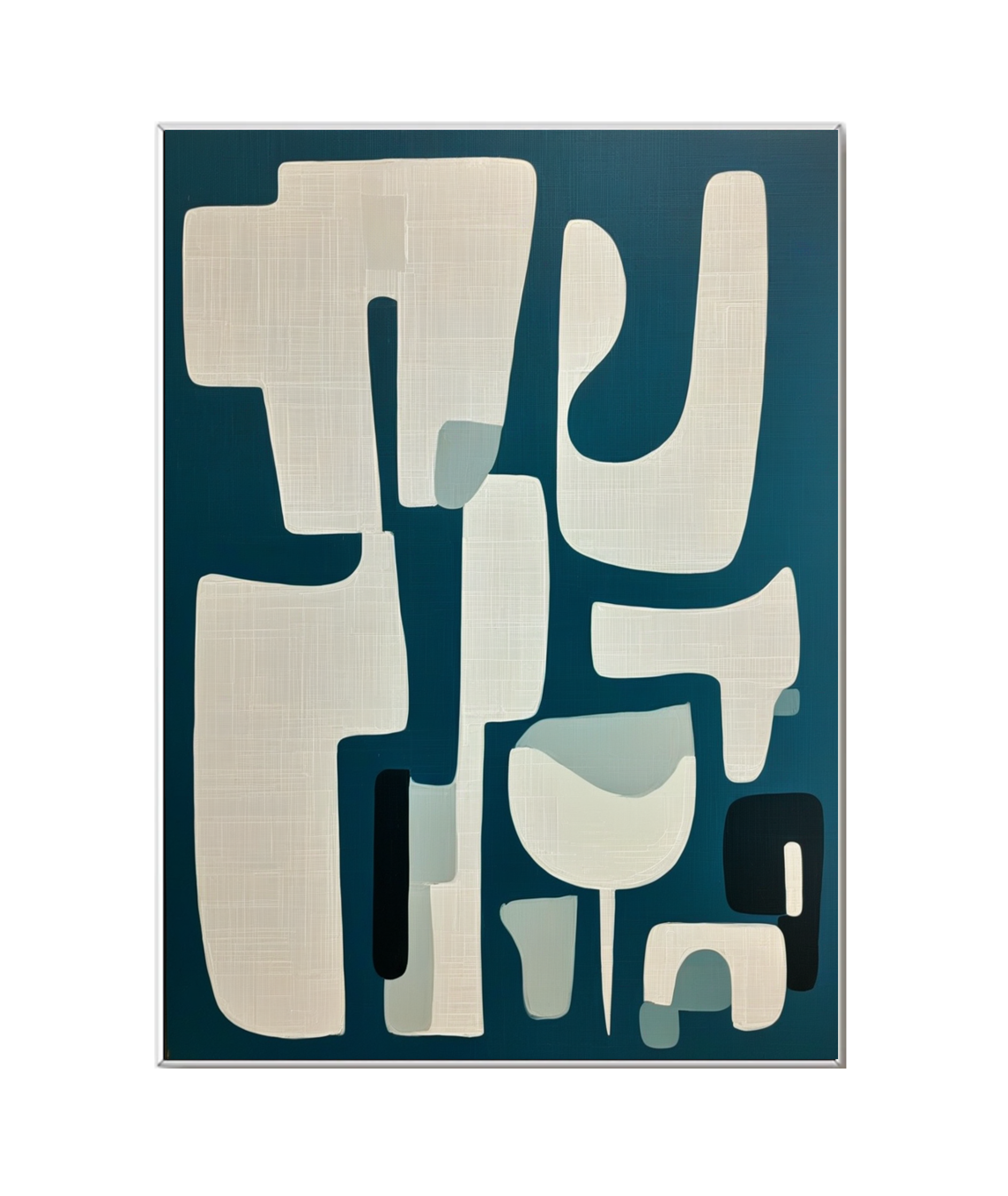 Abstract Geometry: The Harmonious Blend of Shapes and Tones