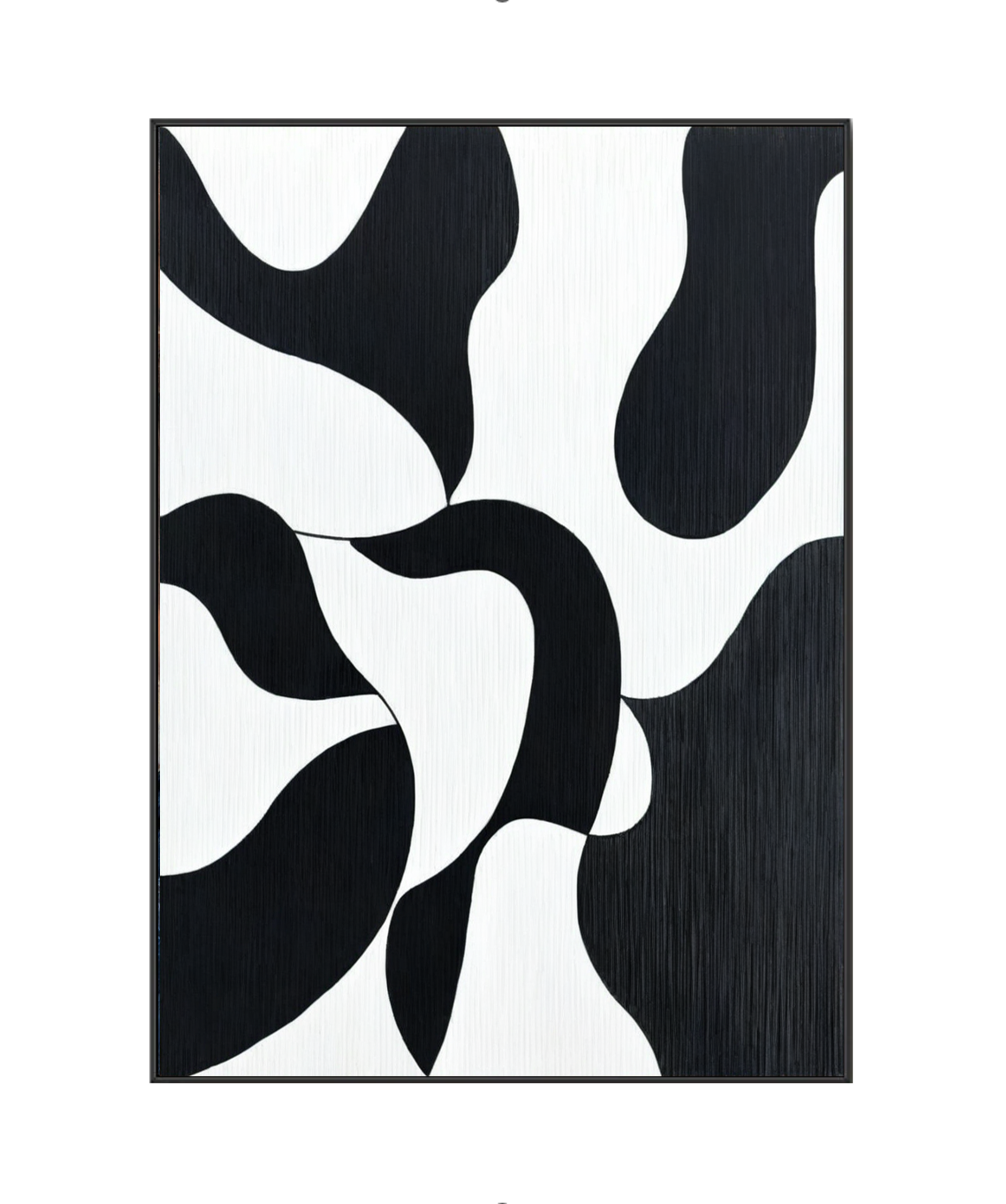 Abstract Rhythms: The Interplay of Black and White Forms