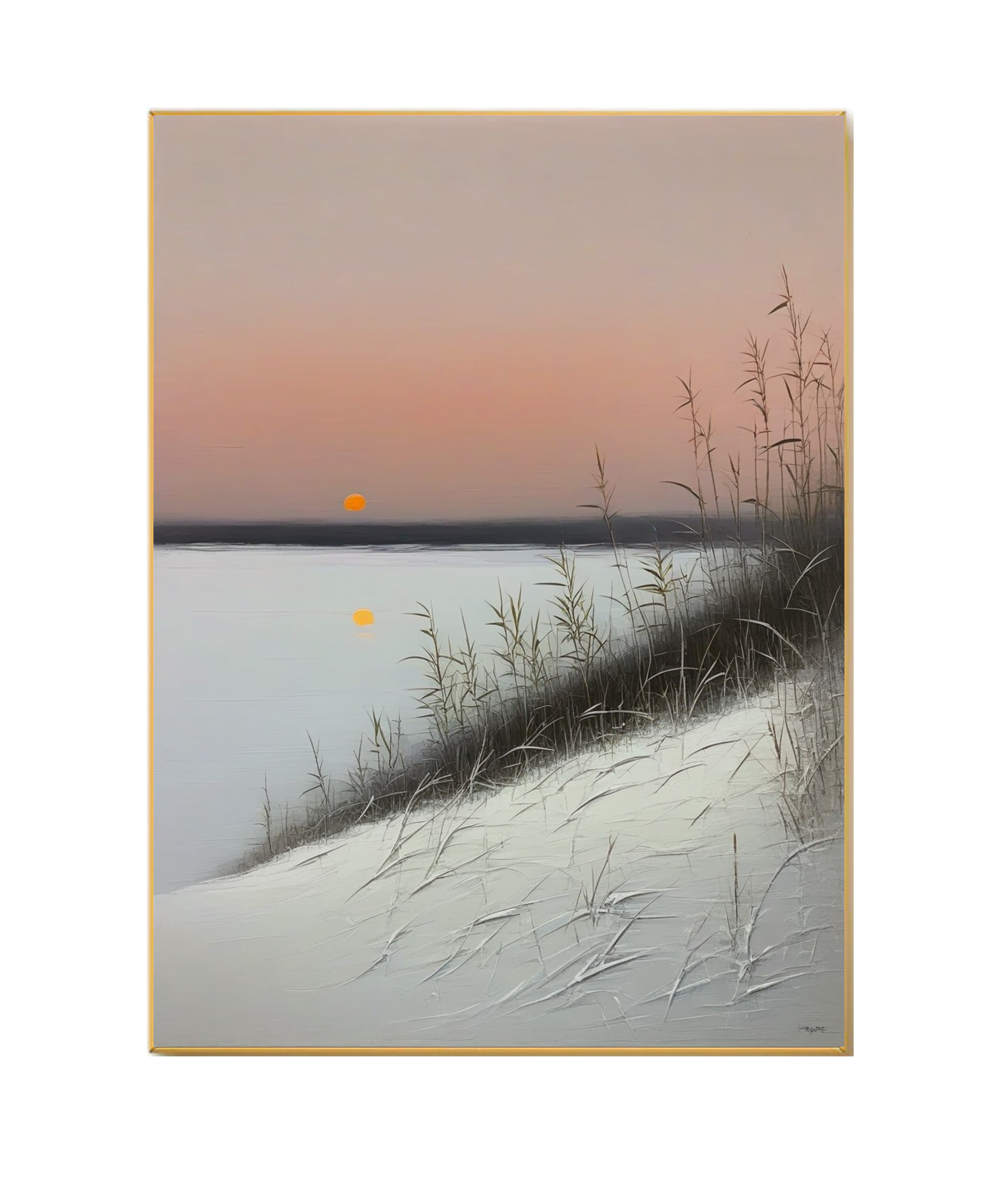 Sunset Serenade by the Shore