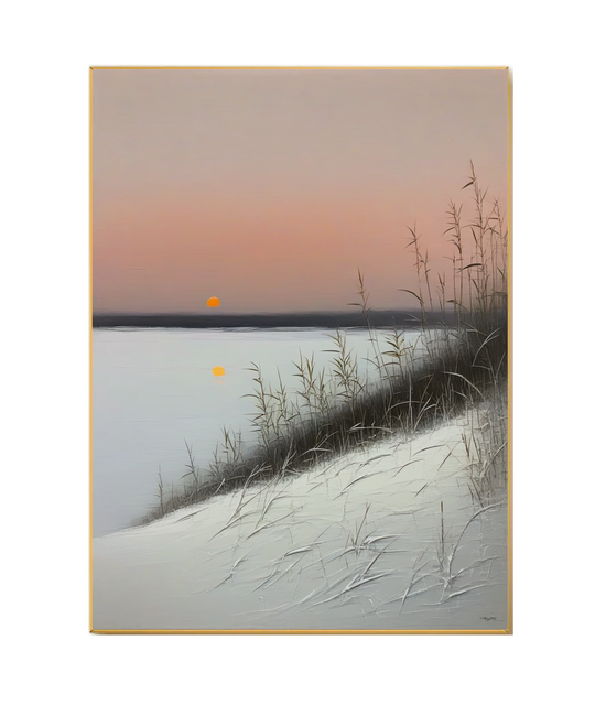 Sunset Serenade by the Shore