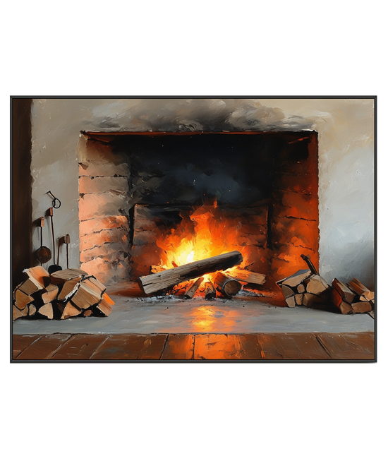 Blazing Warmth of the Hearth