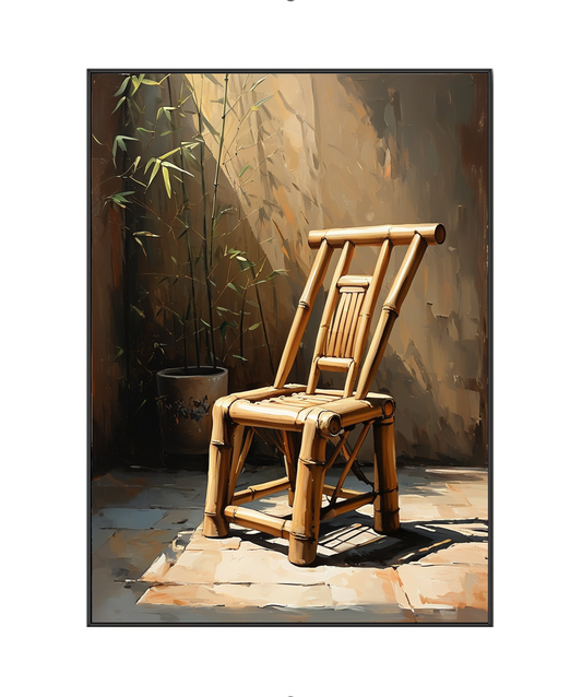 Serenity in Bamboo: The Peaceful Chair