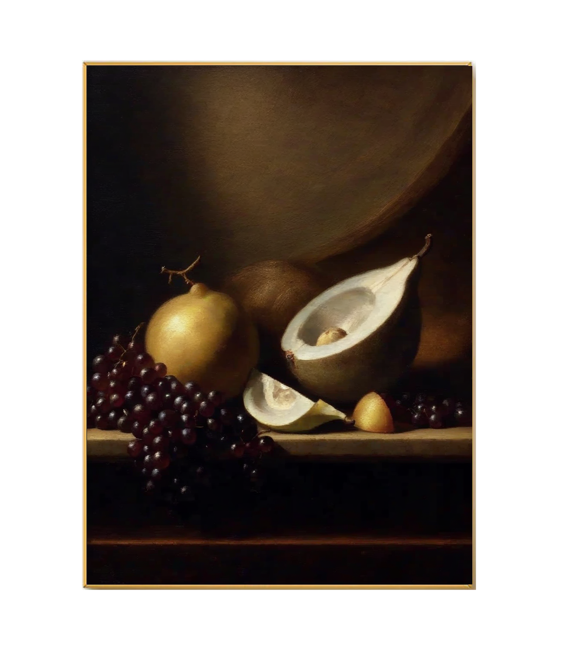 Still Life: A Symphony of Fruits