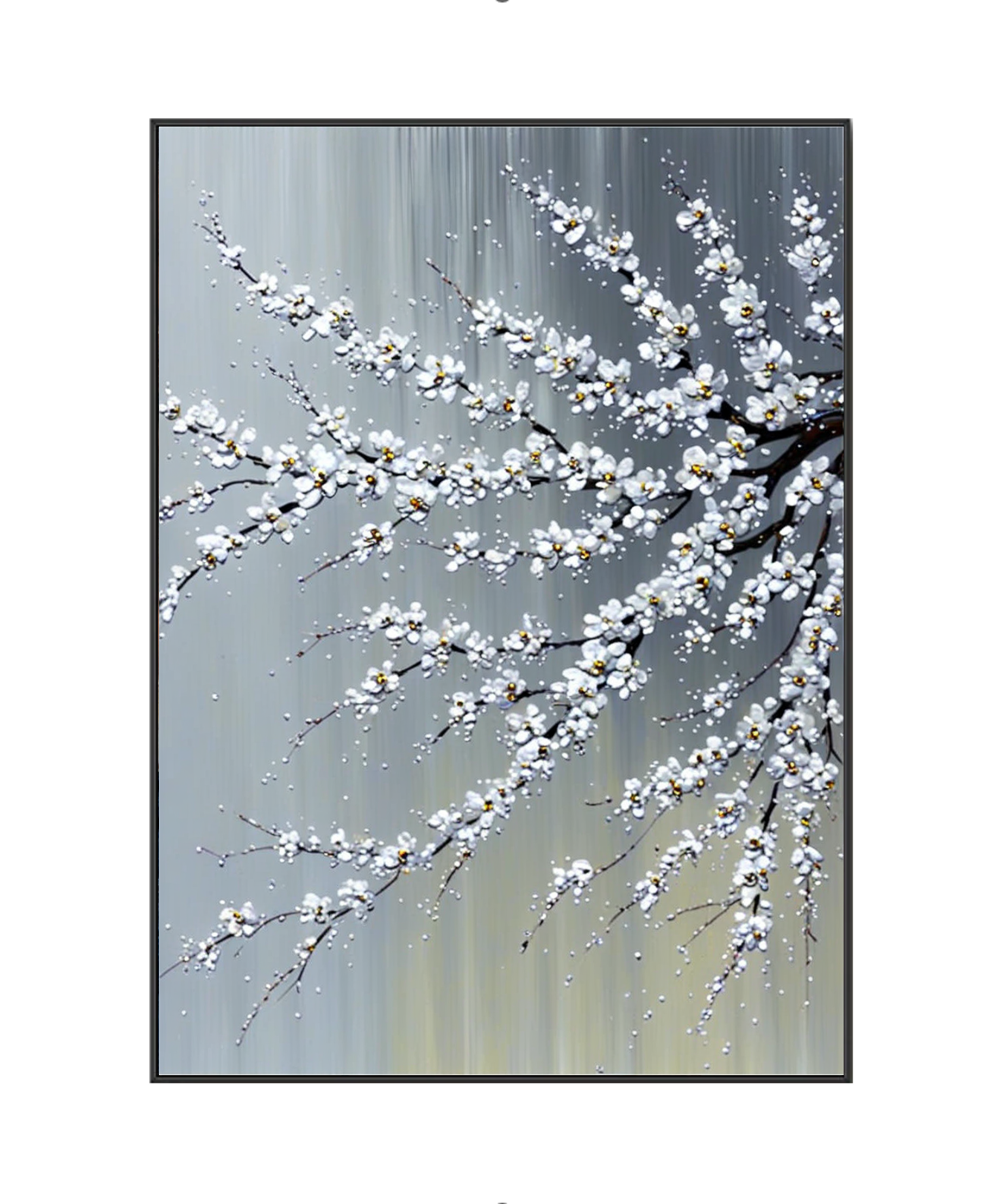 Blossoming Serenity: The Grace of Plum Branches