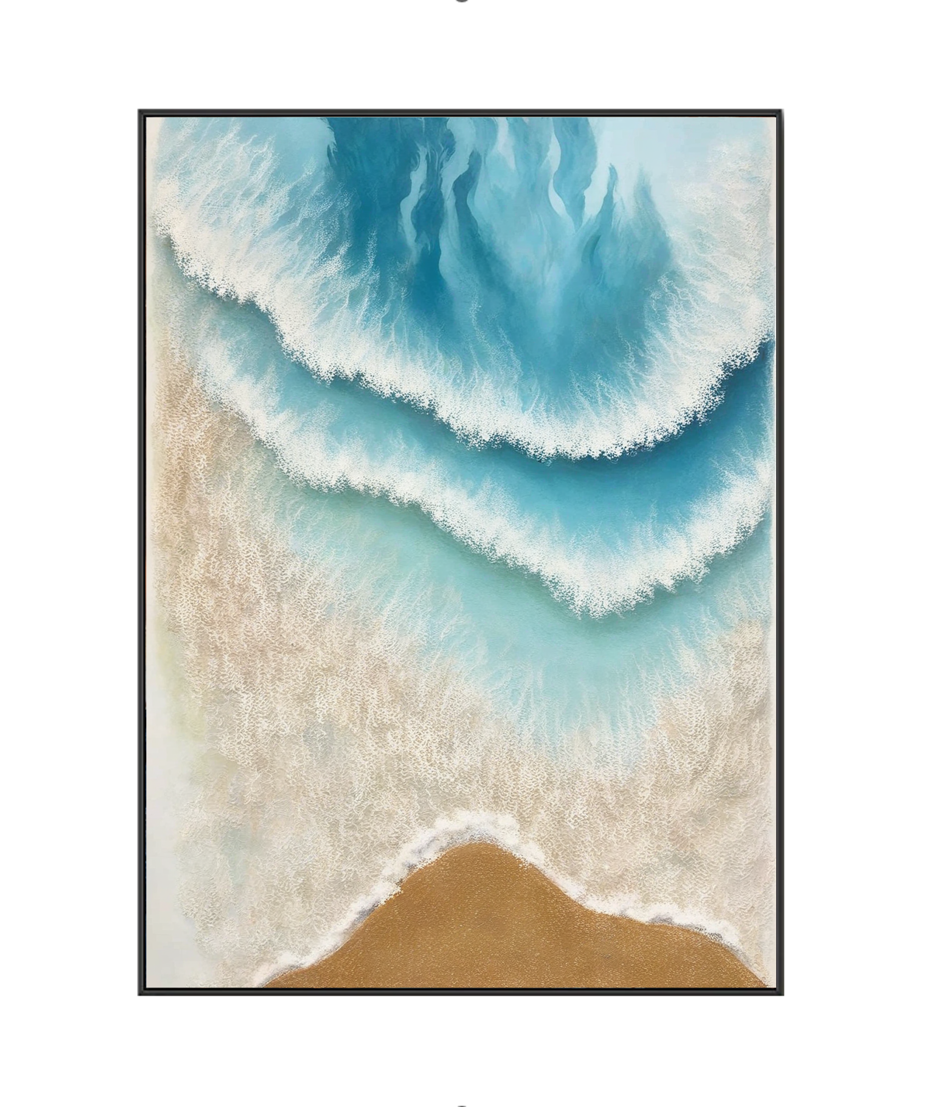 Serenade of the Shore: The Dance of Waves and Sand