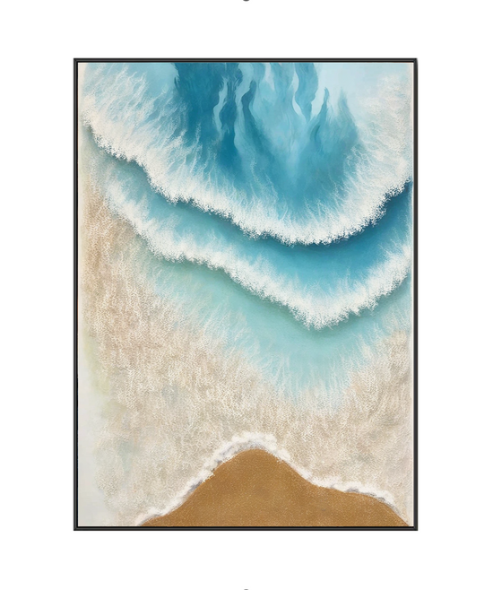 Serenade of the Shore: The Dance of Waves and Sand