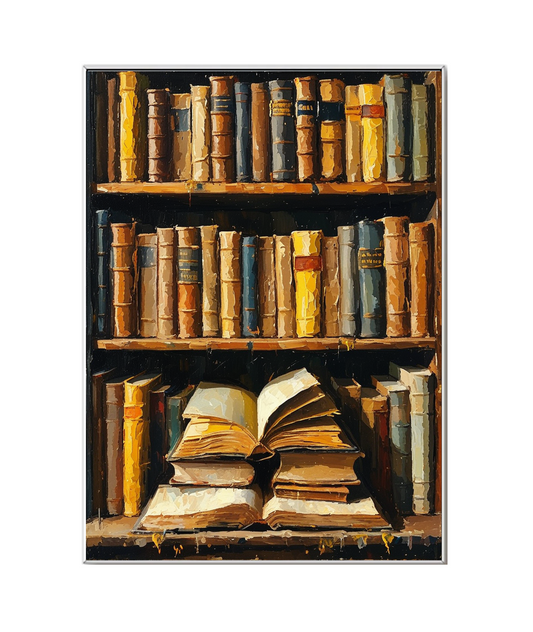 Portail vers la connaissance : la bibliothèque vintage 