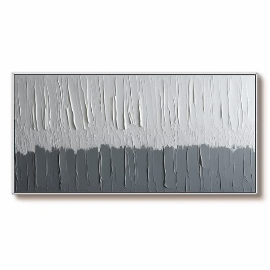 Abstract Gray Tonal Painting
