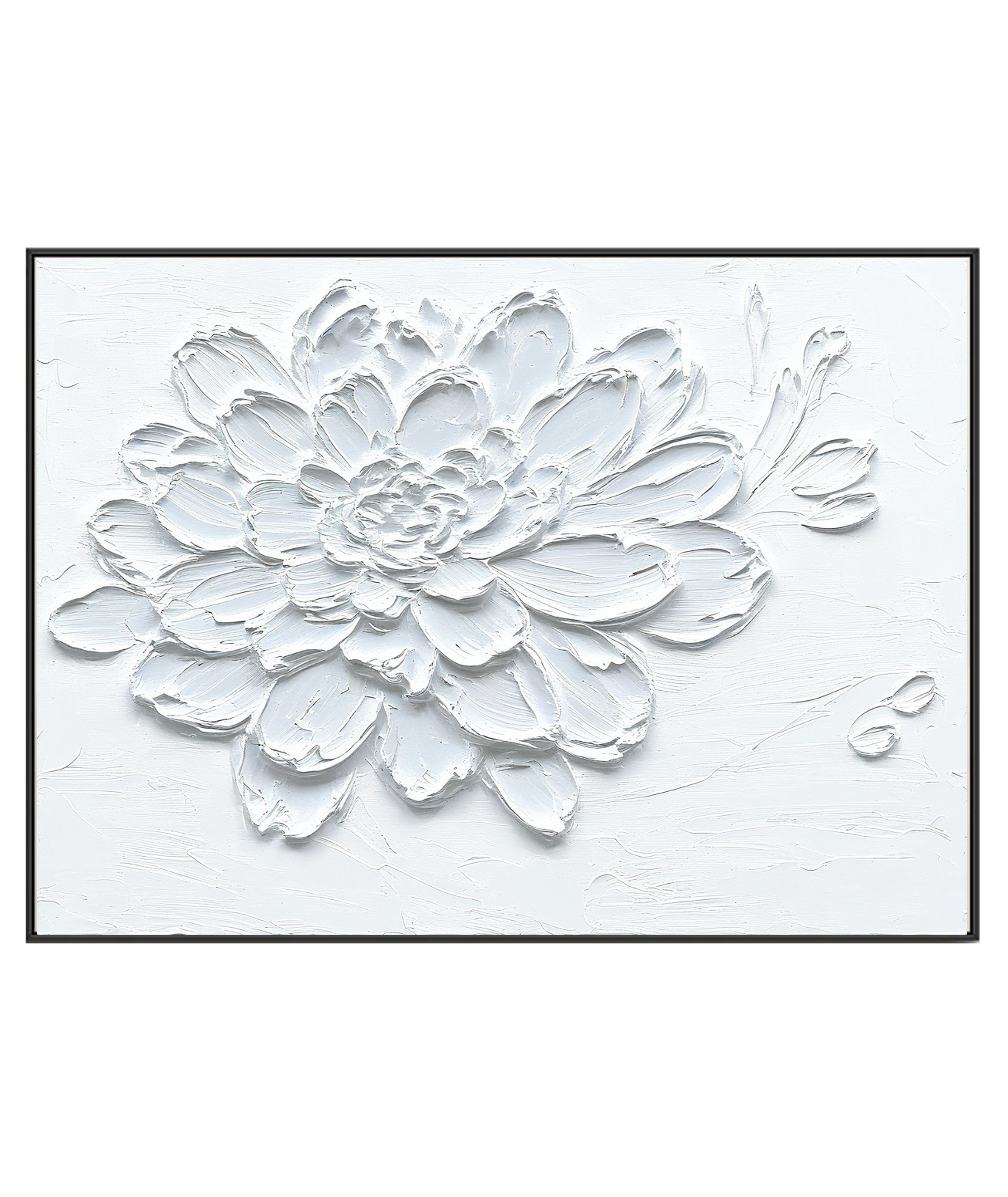 Floraison monochrome 
