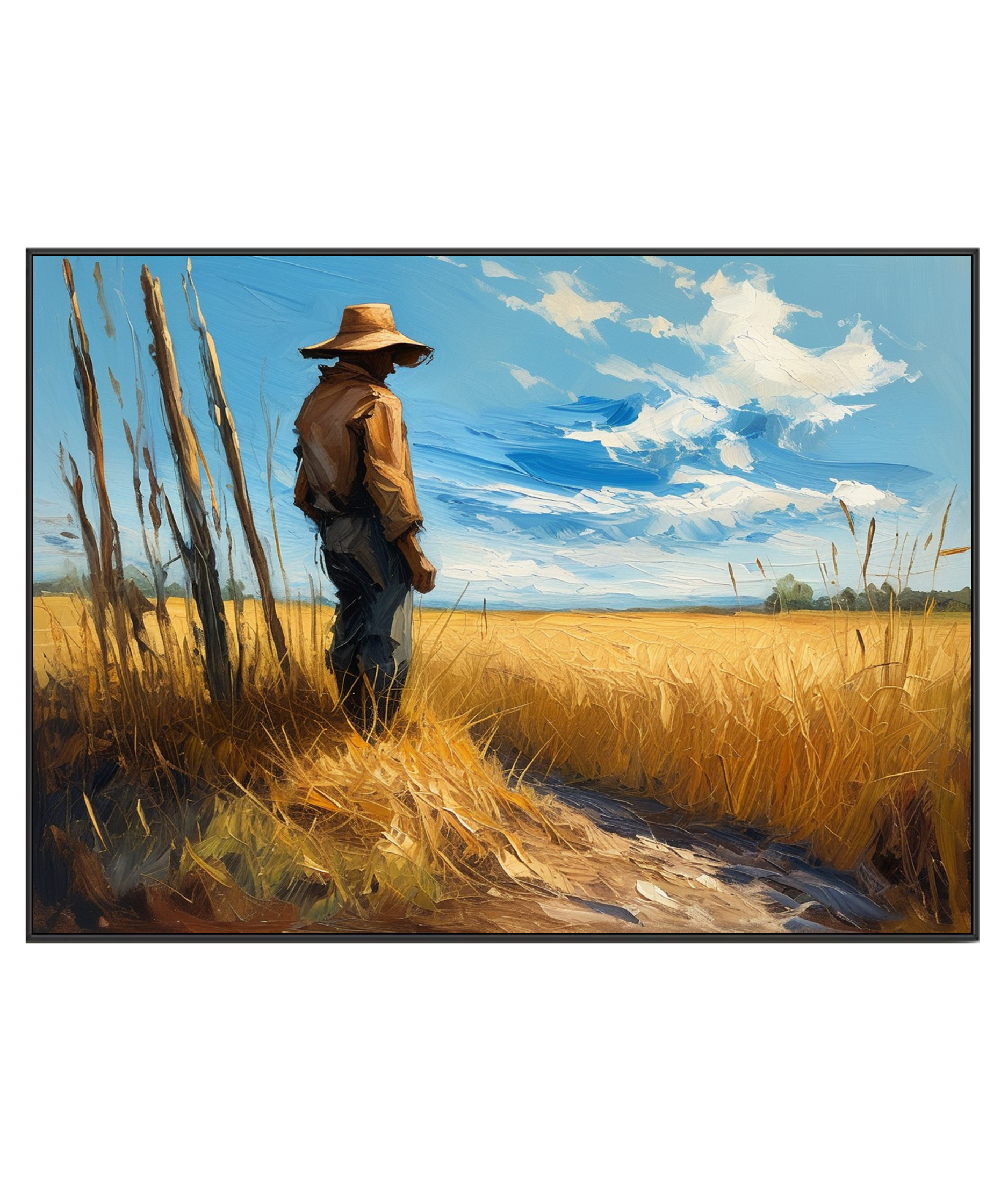 Solitude in the Golden Field