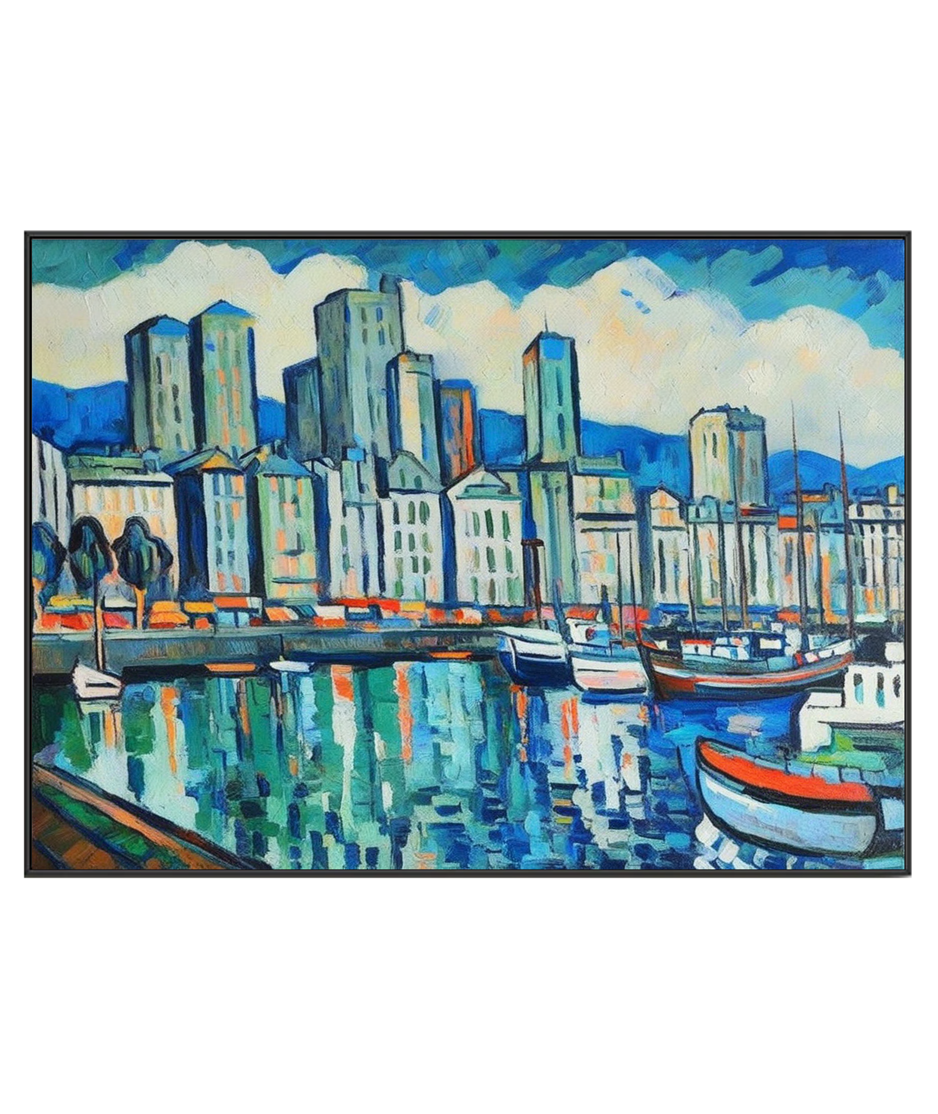 Harbor and Cityscape