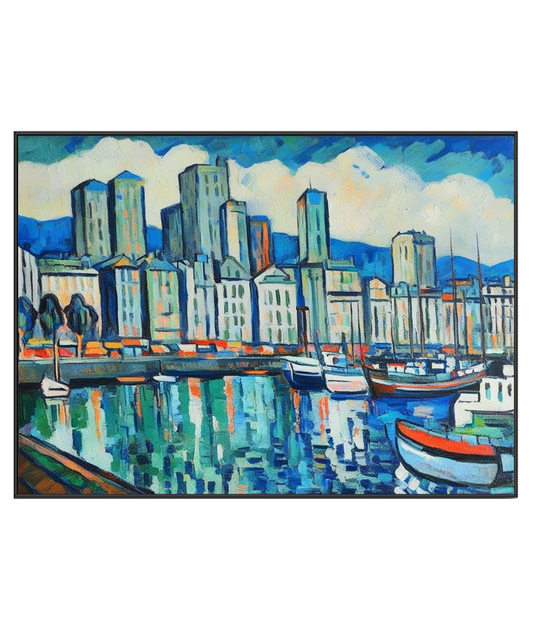 Harbor and Cityscape