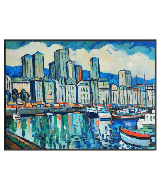 Harbor and Cityscape