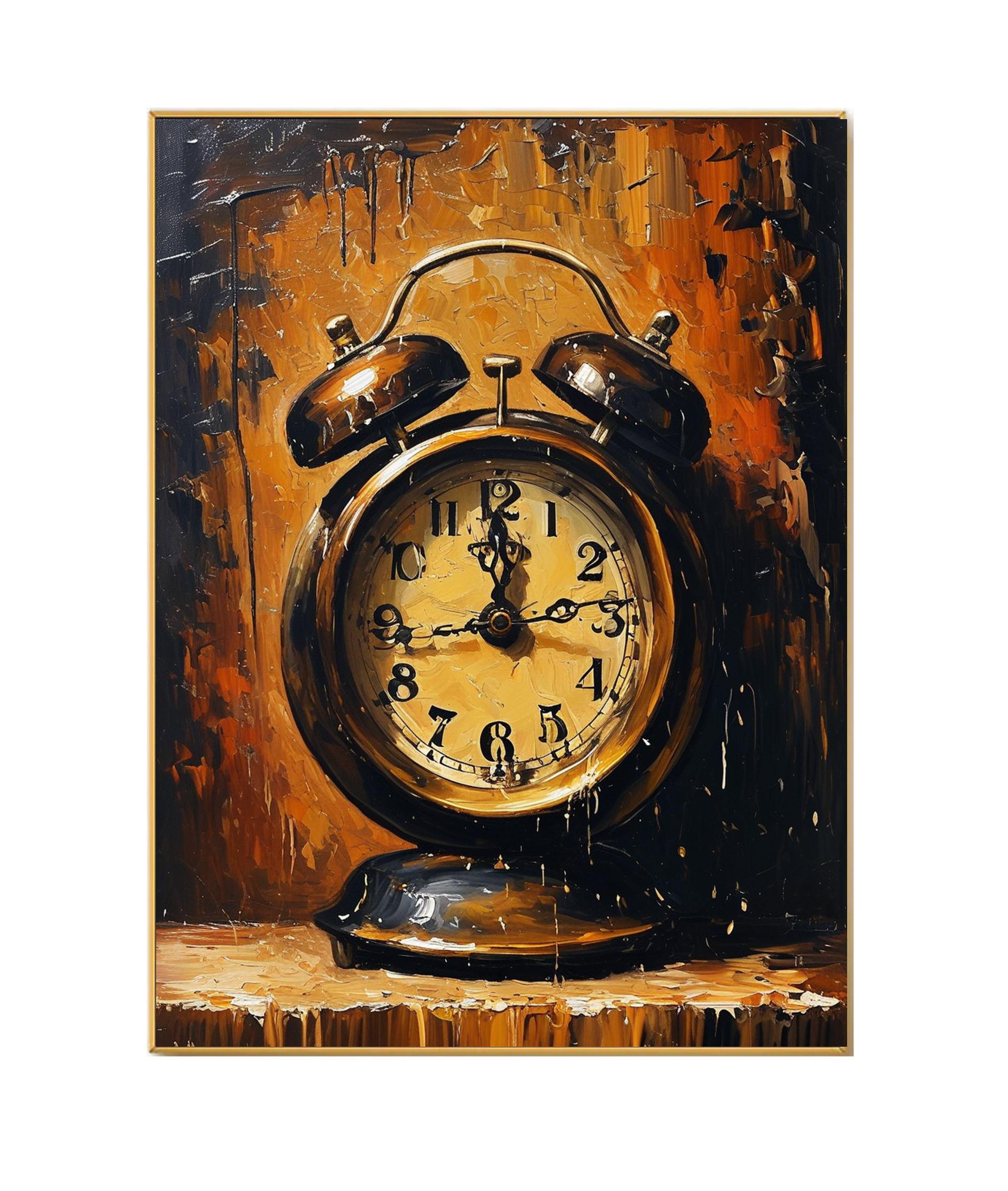 Time's Echo: The Vintage Alarm Clock