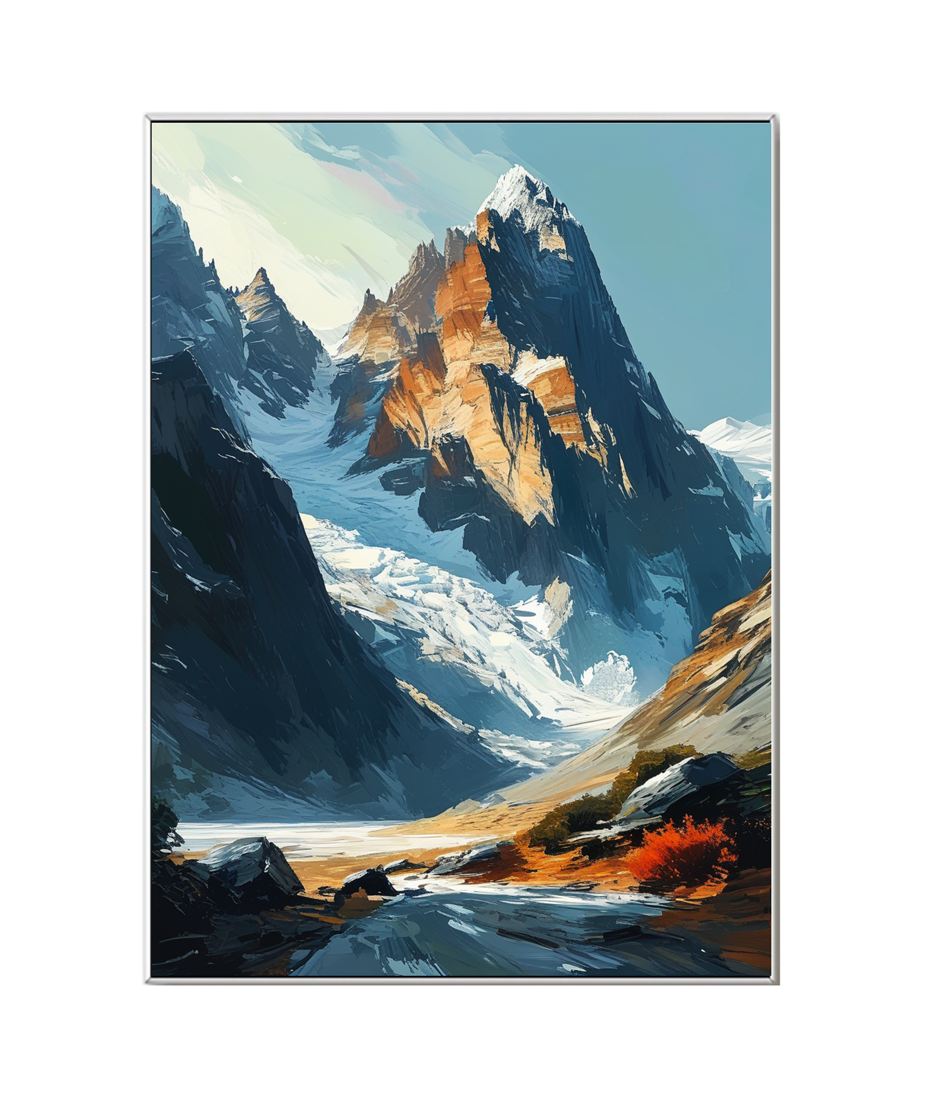 Grandeur of the Alpine Peaks