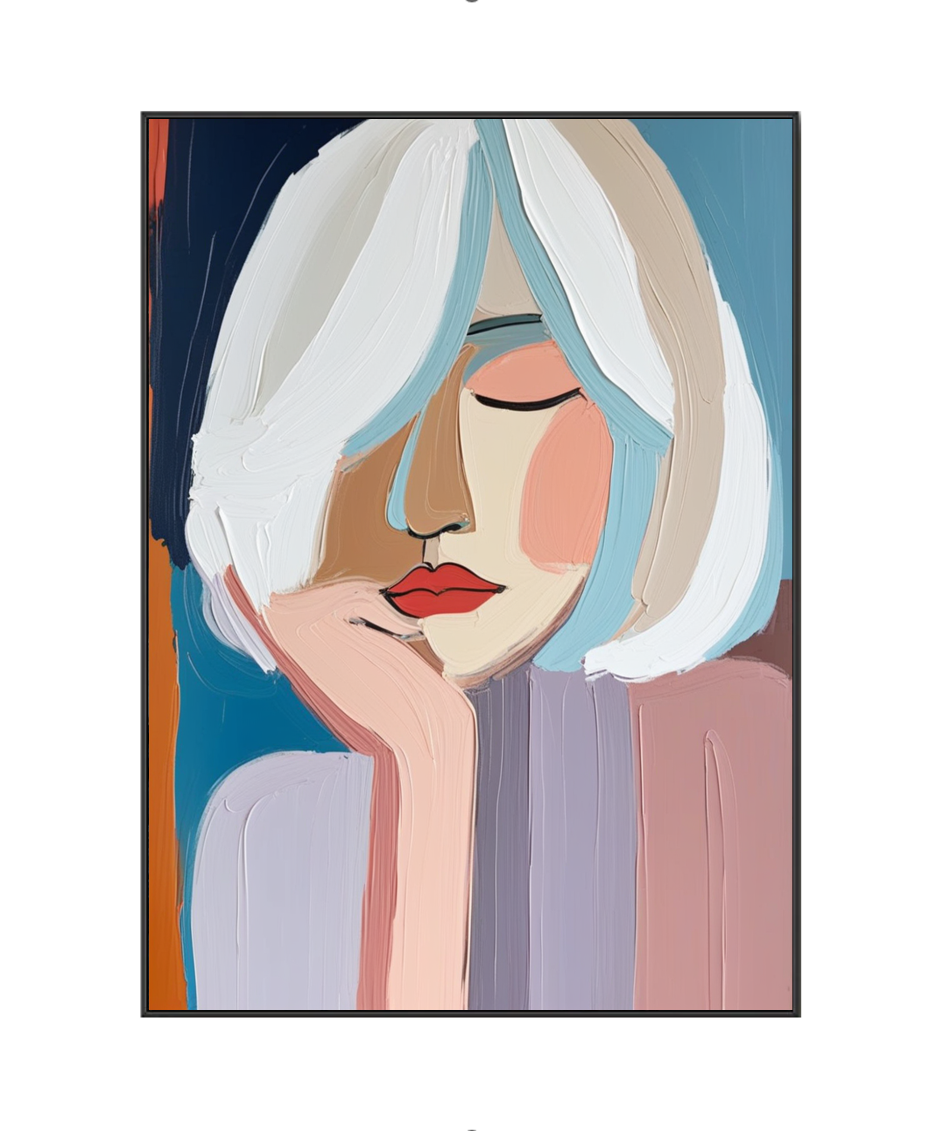 Moments of Quiet Reflection: The Pensive Lady