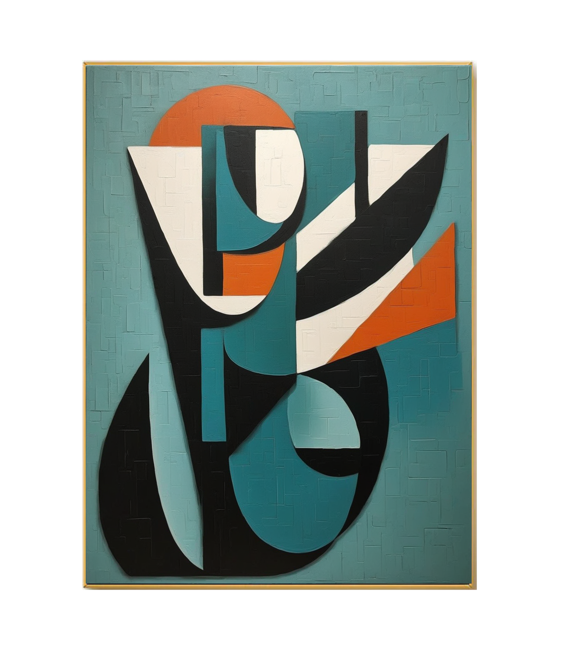 Geometric Reverie: The Colorful Confluence of Shapes