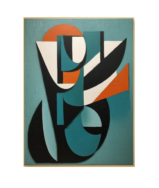 Geometric Reverie: The Colorful Confluence of Shapes
