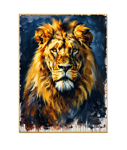 Regard royal : la majesté du lion 