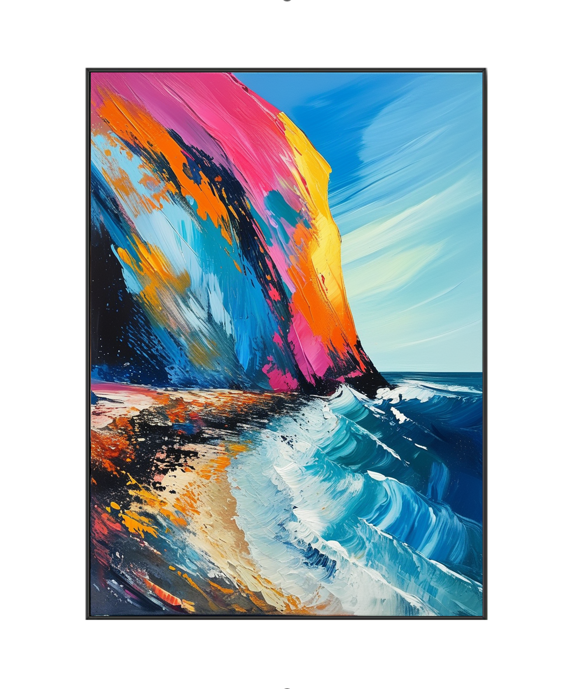 Coastal Symphony of Colors