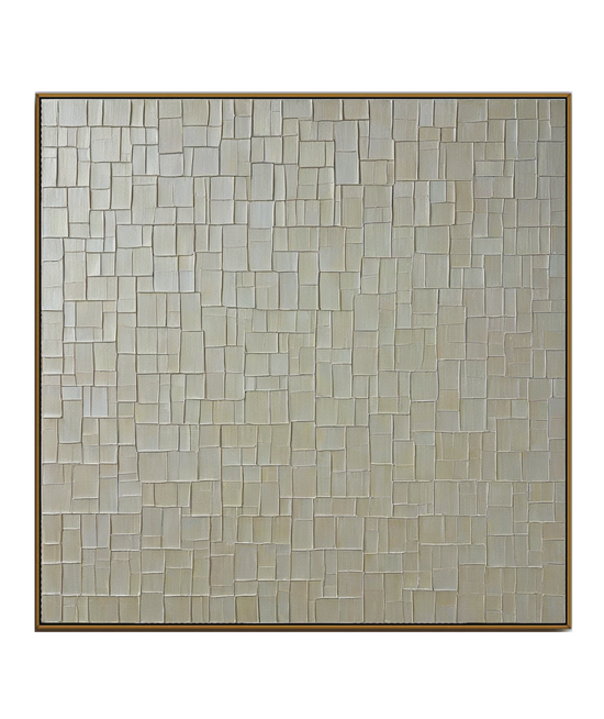 Serene Mosaic of Neutral Tones