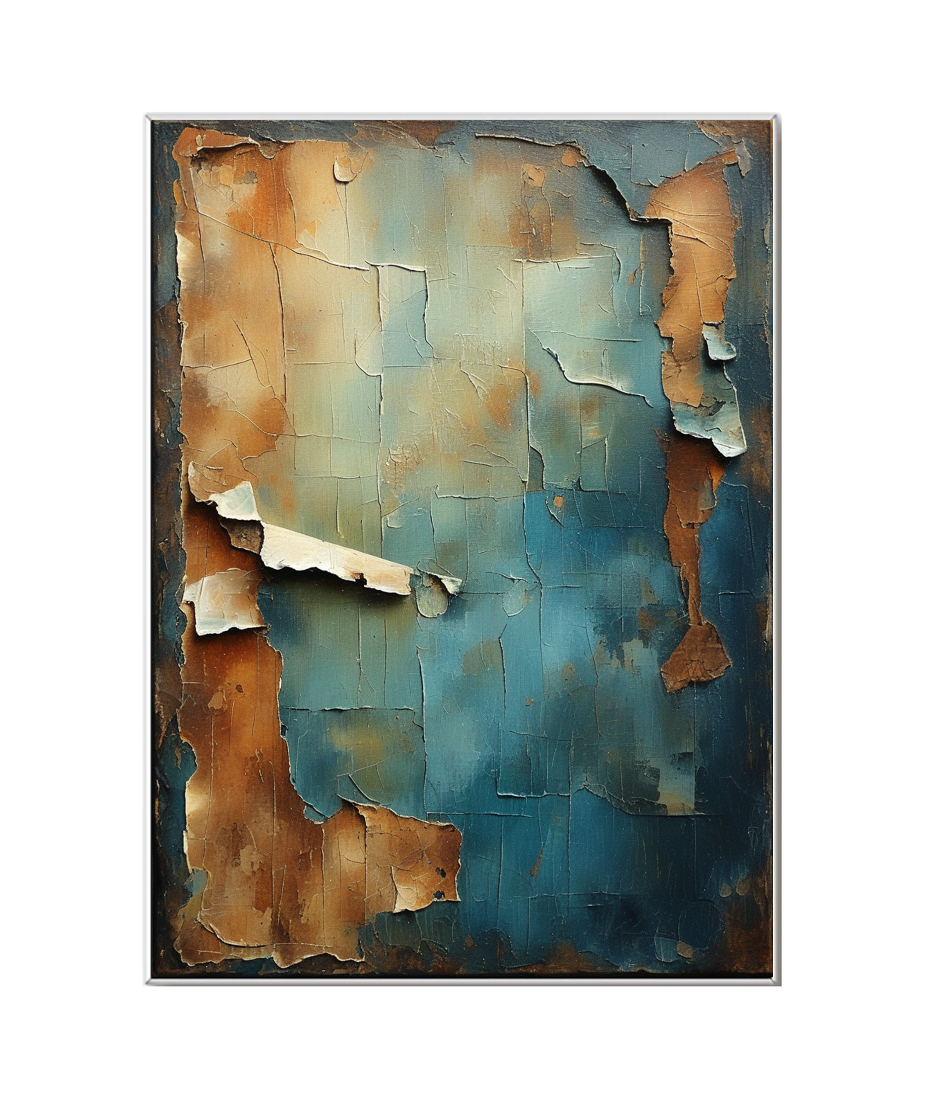 Echoes of Time: The Peeling Facade of Memories