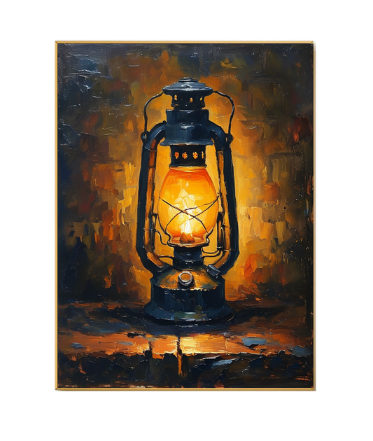 Glow of Nostalgia: The Old - fashioned Lantern