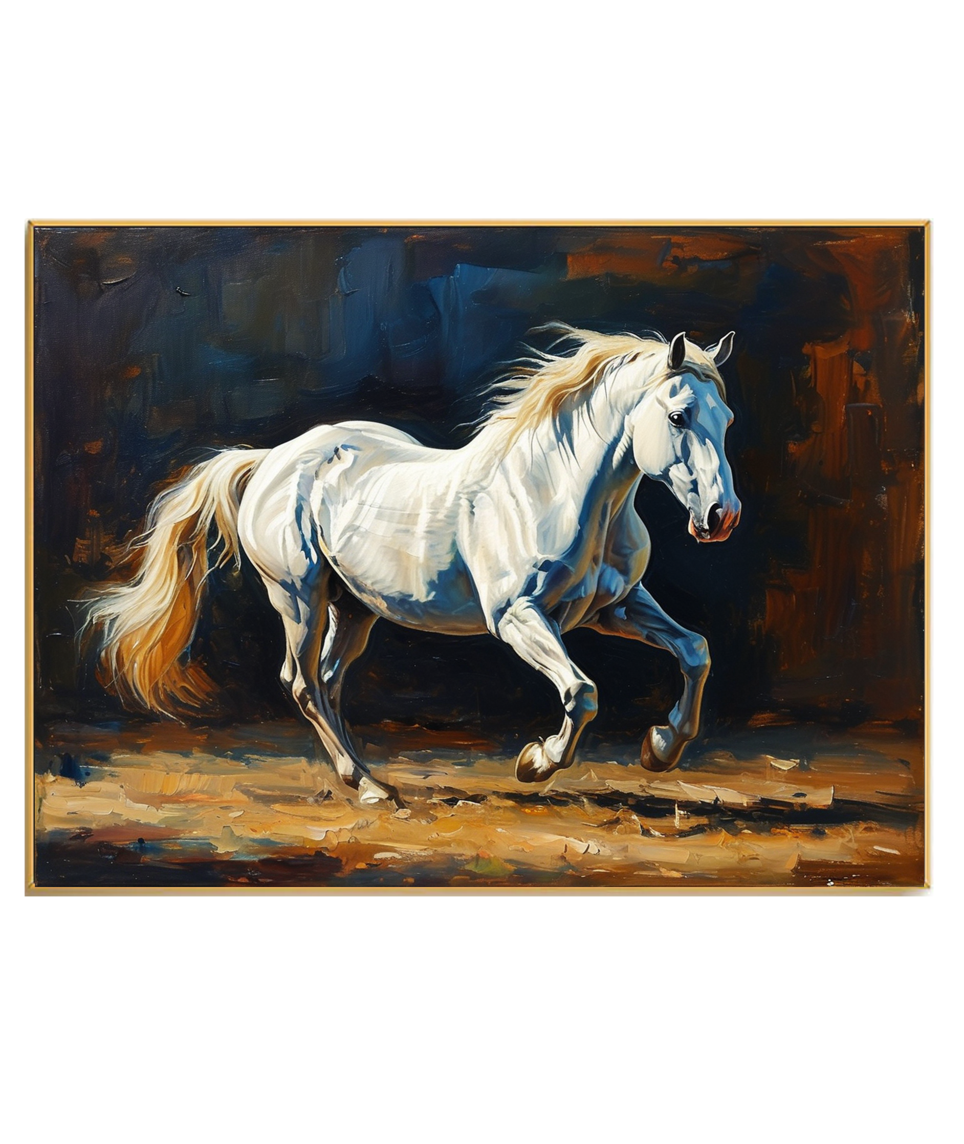 The Gallop of the White Steed