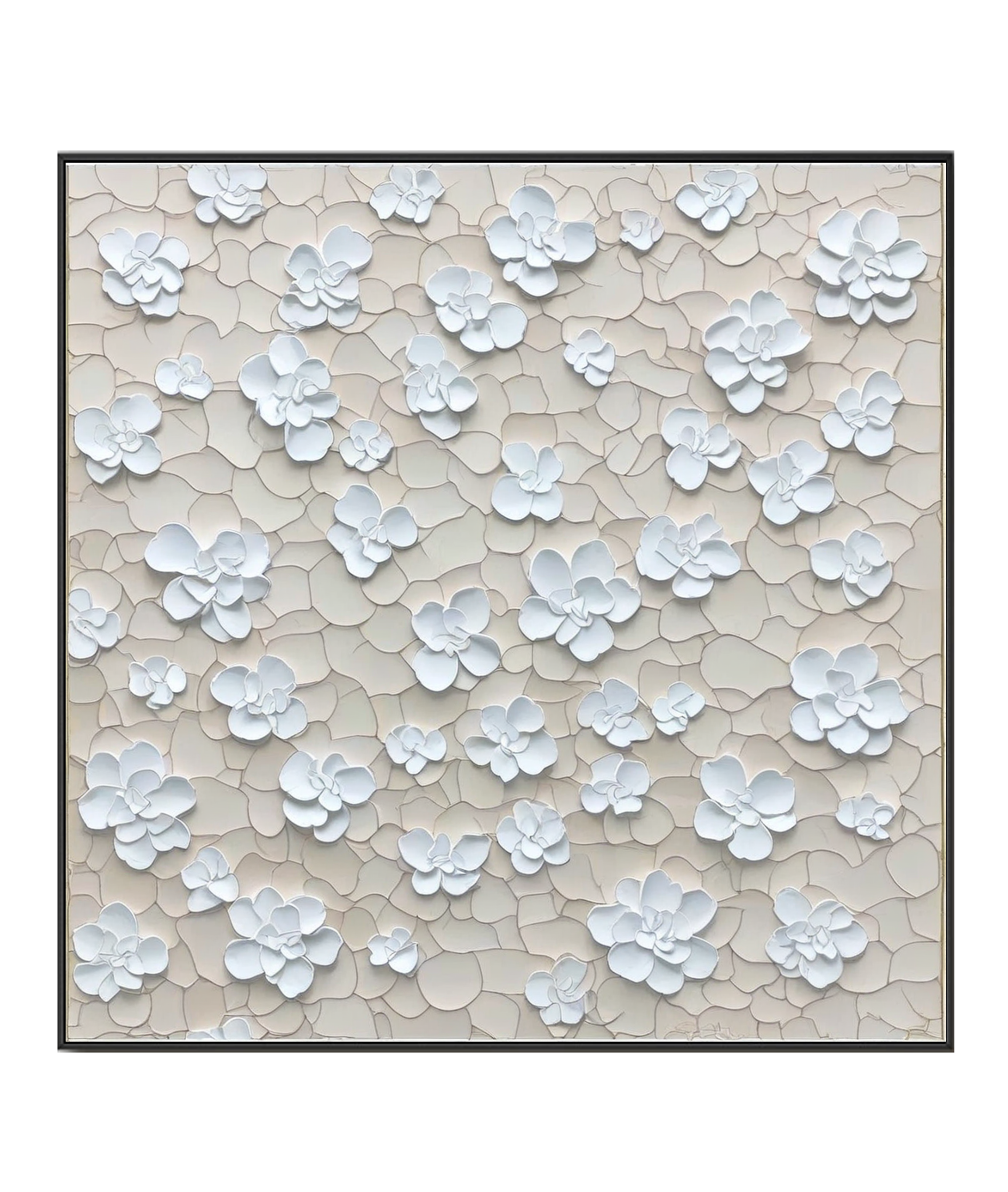 Ethereal Symphony of White Blooms
