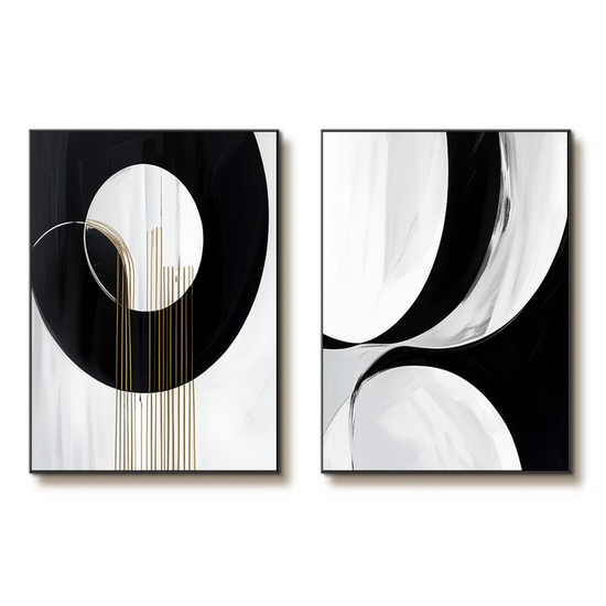 Elegant Geometrics: The Dance of Circles and Lines