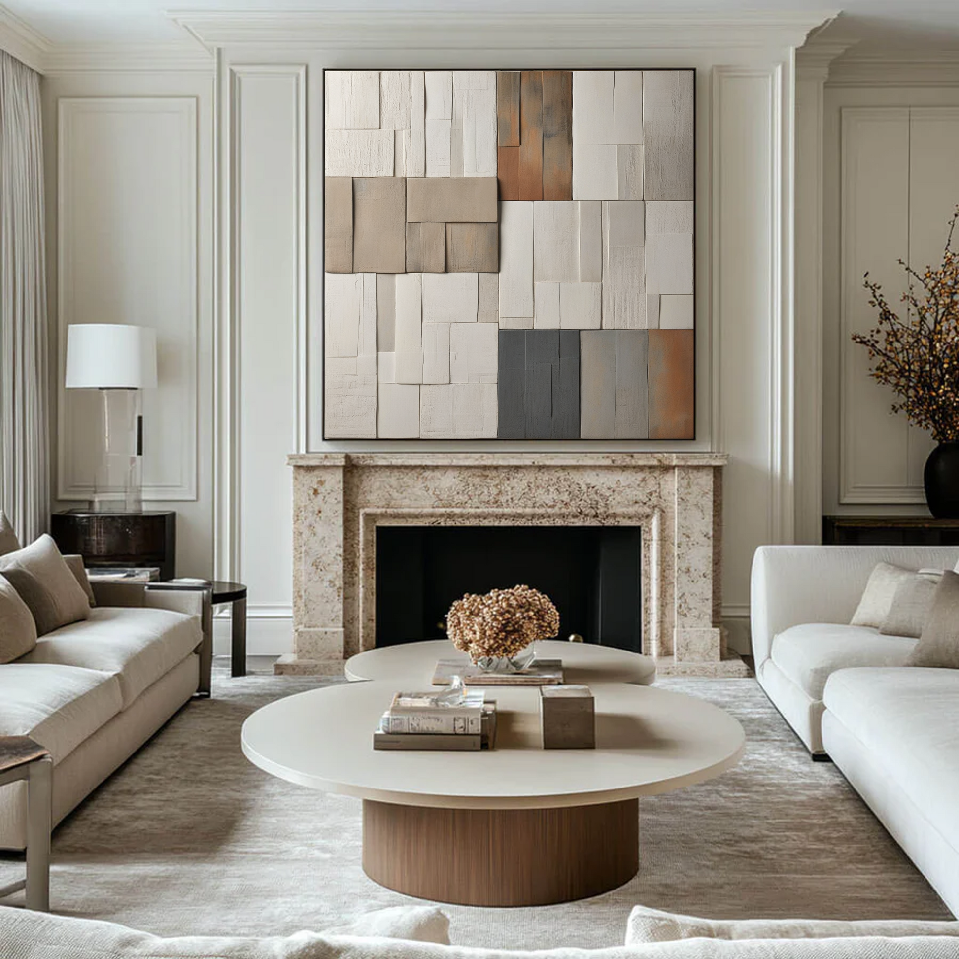 Harmony in Hues and Textures